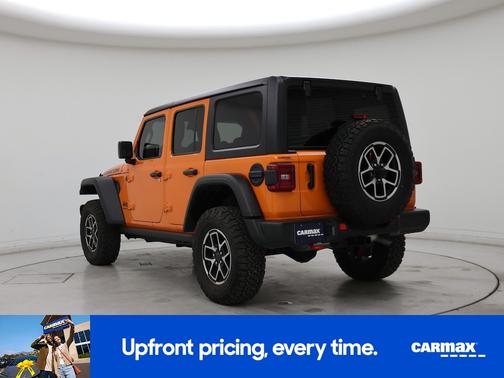 Orange 2025 Jeep Wrangler Rubicon