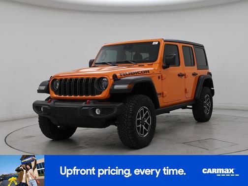 Orange 2025 Jeep Wrangler Rubicon