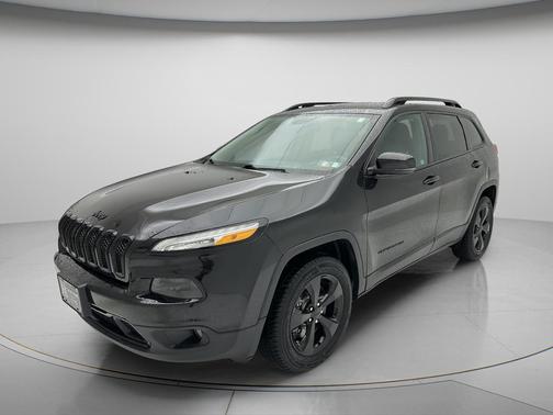 Brilliant Black Crystal Pearlcoat 2016 Jeep Cherokee High Altitude