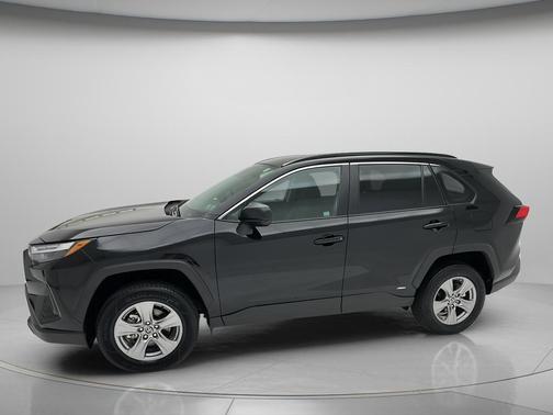 Midnight Black Metallic 2025 Toyota RAV4 Hybrid LE
