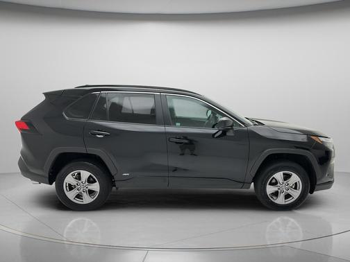 Midnight Black Metallic 2025 Toyota RAV4 Hybrid LE