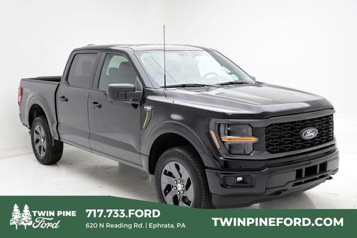 Agate Black Metallic 2025 Ford F-150 STX Truck