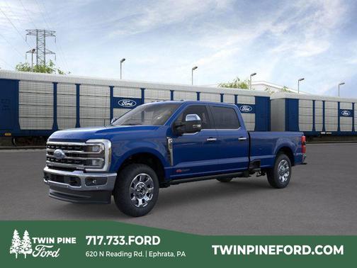 Argon Blue Metallic 2026 Ford F-350 King Ranch Truck