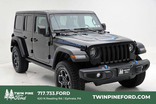 Black Clearcoat 2023 Jeep Wrangler 4xe Rubicon
