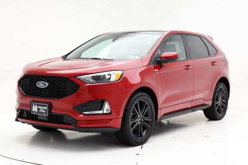 Rapid Red Metallic Tinted Clearcoat 2022 Ford Edge ST Line