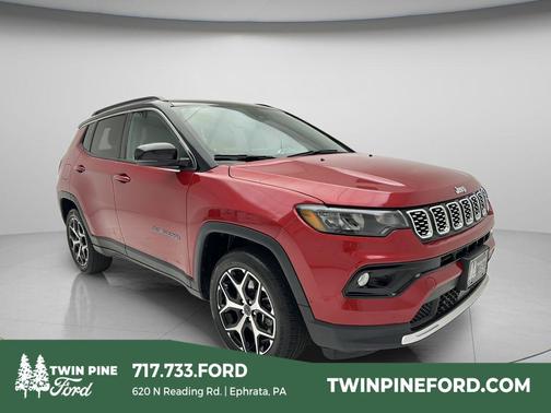 Red Hot Pearlcoat 2025 Jeep Compass Limited