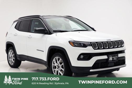 Bright White Clearcoat 2025 Jeep Compass Limited