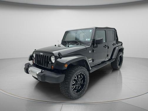 Black Clearcoat 2013 Jeep Wrangler Unlimited Sahara