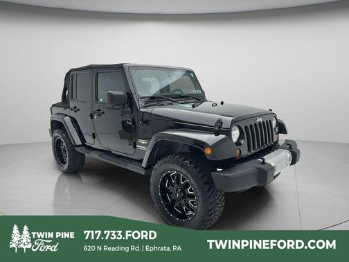 Black Clearcoat 2013 Jeep Wrangler Unlimited Sahara