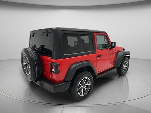 Firecracker Red Clearcoat 2024 Jeep Wrangler Sport S