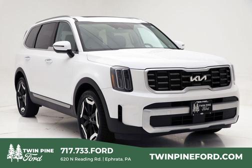 Glacial White Pearl 2025 Kia Telluride S