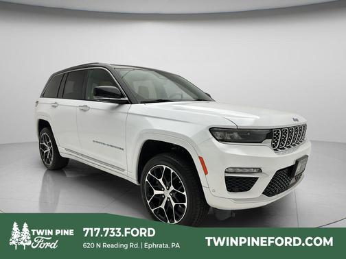Bright White Clearcoat 2023 Jeep Grand Cherokee 4xe Summit Reserve