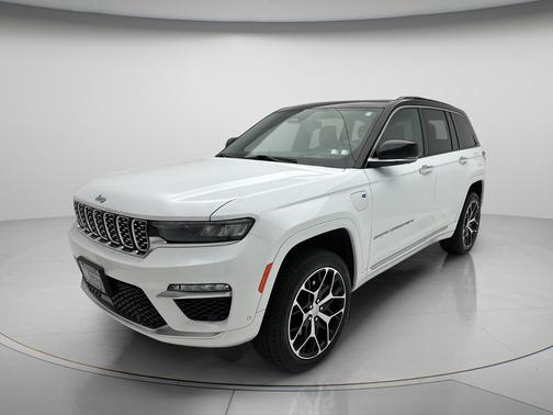 Bright White Clearcoat 2023 Jeep Grand Cherokee 4xe Summit Reserve
