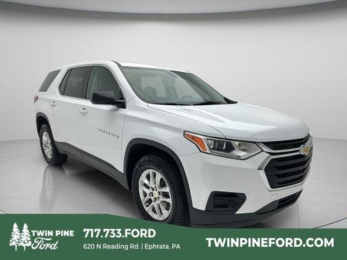 Summit White 2020 Chevrolet Traverse LS