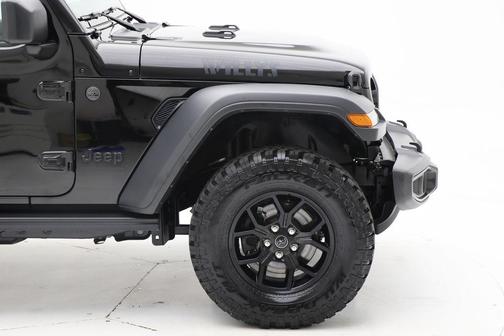 Black Clearcoat 2024 Jeep Wrangler Willys