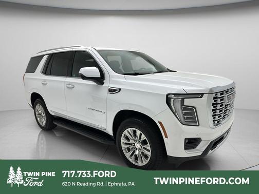 Summit White 2025 GMC Yukon Denali