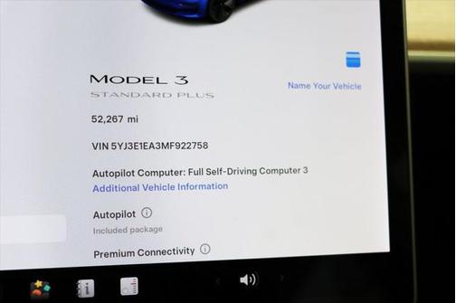 2021 Tesla Model 3 Standard Range Plus
