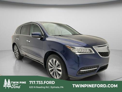 Fathom Blue Pearl 2016 Acura MDX 3.5L w/Technology & Entertainment Pkgs
