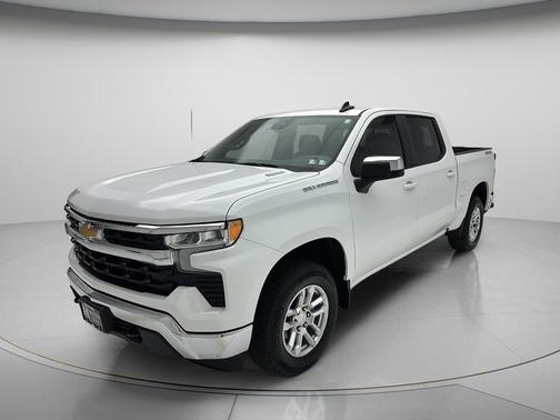 Summit White 2025 Chevrolet Silverado 1500 LT