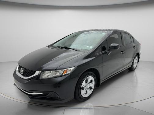 Crystal Black Pearl 2013 Honda Civic LX
