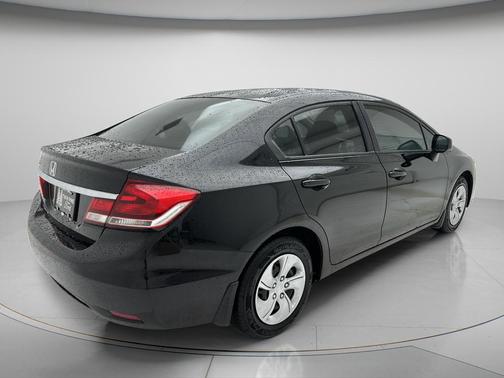 Crystal Black Pearl 2013 Honda Civic LX