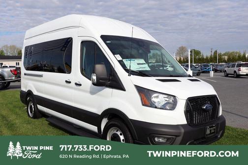 Oxford White 2024 Ford Transit-350 XL