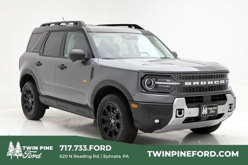 Carbonized Gray Metallic 2025 Ford Bronco Sport Badlands