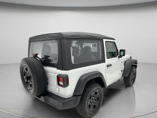 Bright White Clearcoat 2025 Jeep Wrangler Sport