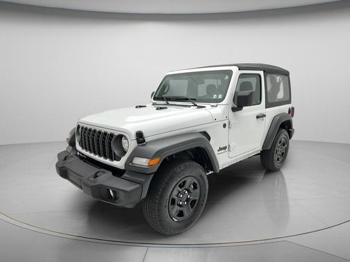 Bright White Clearcoat 2025 Jeep Wrangler Sport
