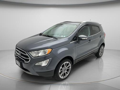 Smoke Metallic 2018 Ford EcoSport Titanium
