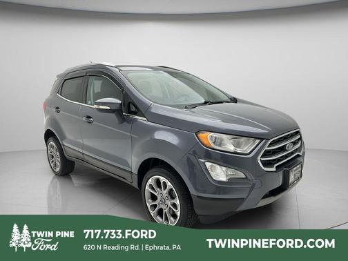 Smoke Metallic 2018 Ford EcoSport Titanium