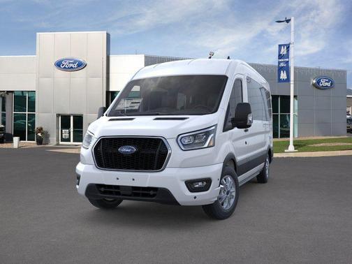 Oxford White 2025 Ford Transit-350 XLT