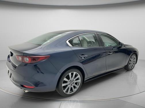 Deep Crystal Blue Mica 2024 Mazda Mazda3 FWD w/Preferred Package
