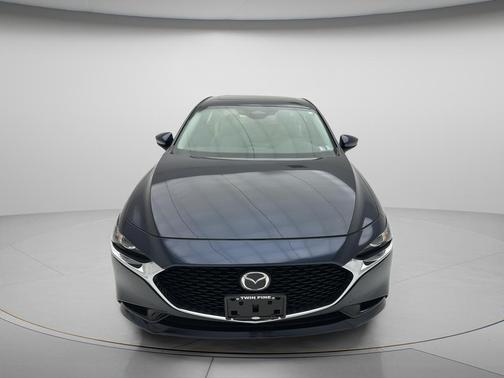 Deep Crystal Blue Mica 2024 Mazda Mazda3 FWD w/Preferred Package