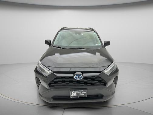 Midnight Black Metallic 2024 Toyota RAV4 Hybrid LE