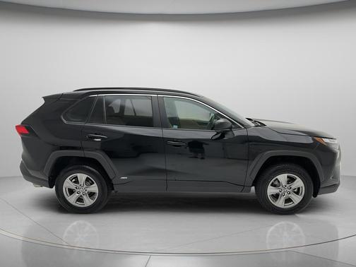 Midnight Black Metallic 2024 Toyota RAV4 Hybrid LE