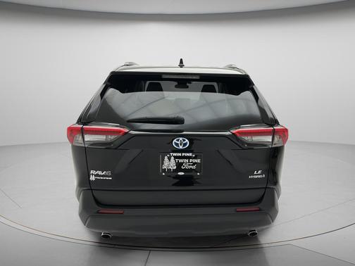 Midnight Black Metallic 2024 Toyota RAV4 Hybrid LE
