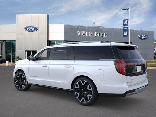 Star White Metallic Tri-Coat 2026 Ford Expedition Max Platinum