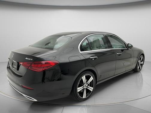 Black 2025 Mercedes-Benz C-Class C 300 4MATIC