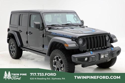 Black Clearcoat 2023 Jeep Wrangler 4xe Rubicon