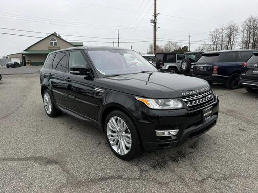 Black 2017 Land Rover Range Rover Sport 3.0L Supercharged HSE