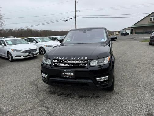 Black 2017 Land Rover Range Rover Sport 3.0L Supercharged HSE