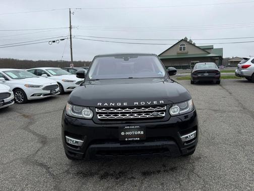 Black 2017 Land Rover Range Rover Sport 3.0L Supercharged HSE