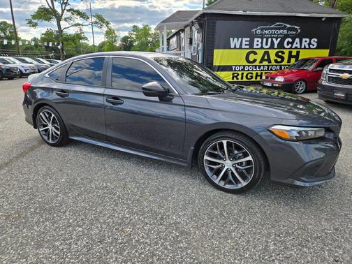 Gray 2024 Honda Civic Touring