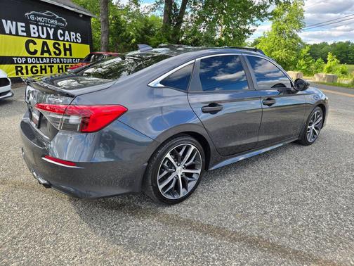 Gray 2024 Honda Civic Touring