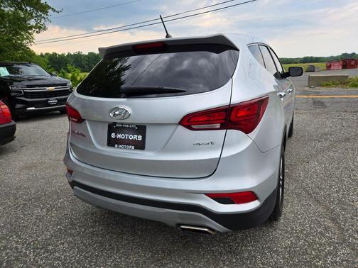 Silver 2018 Hyundai Santa Fe Sport 2.4L
