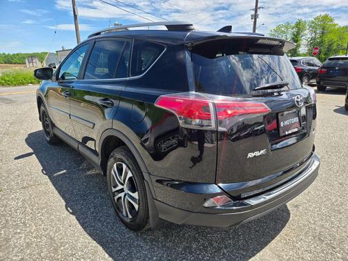 Black 2017 Toyota RAV4 LE