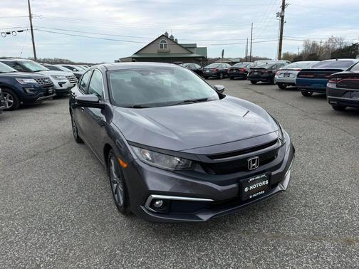Modern Steel Metallic 2019 Honda Civic EX