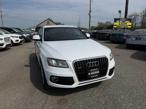 White 2016 Audi Q5 2.0T Premium Plus