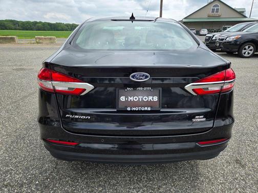 Agate Black Metallic 2020 Ford Fusion Hybrid SE